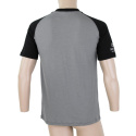 SENSOR MERINO ACTIVE PT ADVENTURE men's T-shirt kr.sleeve grey/black Size: