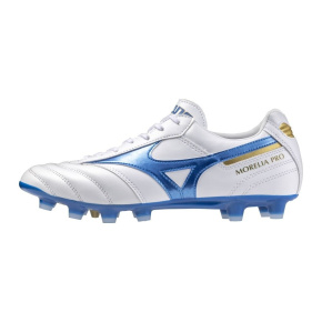 MIZUNO MORELIA II PRO FG / White/Laser Blue/Gold MIZUNO MORELIA II PRO FG / White/Laser Blue/Gold