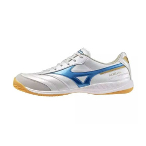 MIZUNO MORELIA SALA PRO IN / White/Laser Blue/Gold