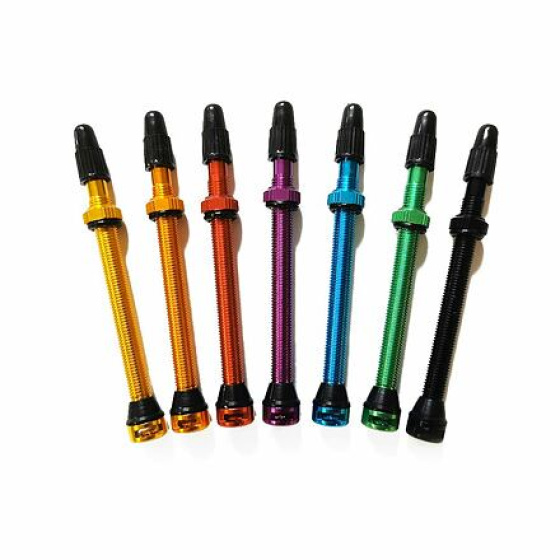 iiSuper Valve Tubeless Patented 47mm alloy red