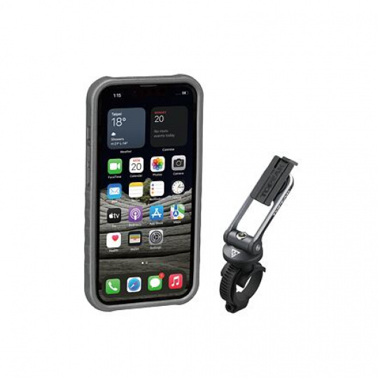 TOPEAK RIDECASE case for iPhone 13 Pro black/grey