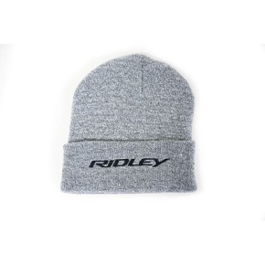 RIDLEY Original Cuffed Beanie Grey Logo Cap