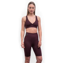 SENSOR INFINITY ECO women's leggings biker shorts port red Size: