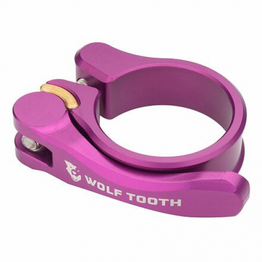 WOLF TOOTH saddle sleeve 31.8mm Purple Quick Release