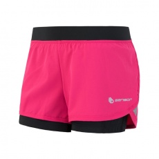 SENSOR TRAIL women's shorts pink/black Size: