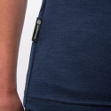 SENSOR MERINO ACTIVE SONGBIRDS women's T-shirt kr.sleeve deep blue Size: