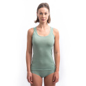 SENSOR MERINO AIR women's sleeveless shirt basil green size