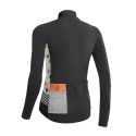 DOTOUT LADIES LONG SLEEVE JERSEY FANATICA MELANGE LIGHT GREY-BLACK (A23W510839)