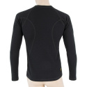 SENSOR MERINO DF ADVENTURE men's shirt long.sleeve black Size: