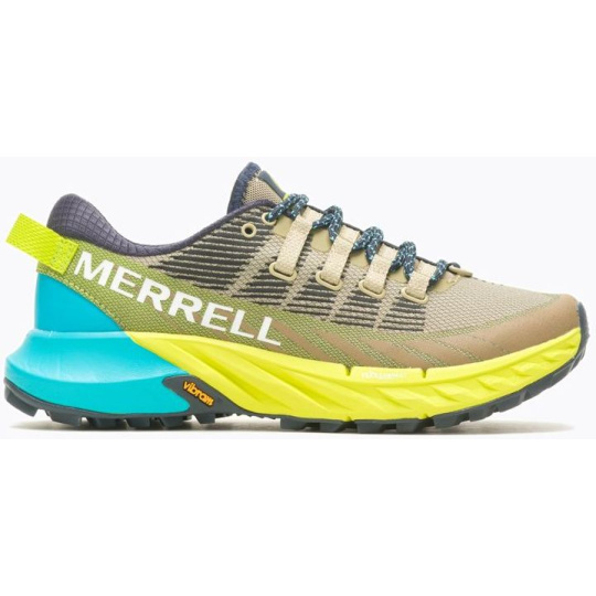 shoes merrell J067544 AGILITY PEAK 4 incense/hi viz