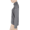 SENSOR MERINO UPPER women's sweatshirt full zip grey Size: