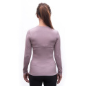 SENSOR MERINO DF women's long-sleeve shirtsleeve mystic violet size