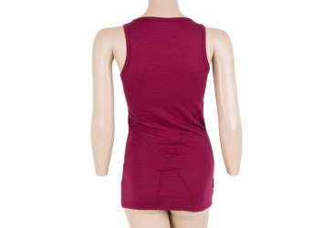 SENSOR MERINO ACTIVE women's tank top lilla Size: