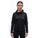 SENSOR MERINO BLEND women's long-sleeve shirtsleeve turtleneck black size