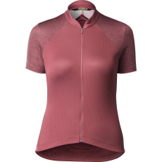 MAVIC WOMEN'S SEQUENCE EARTH RED JERSEY (LC1318200)