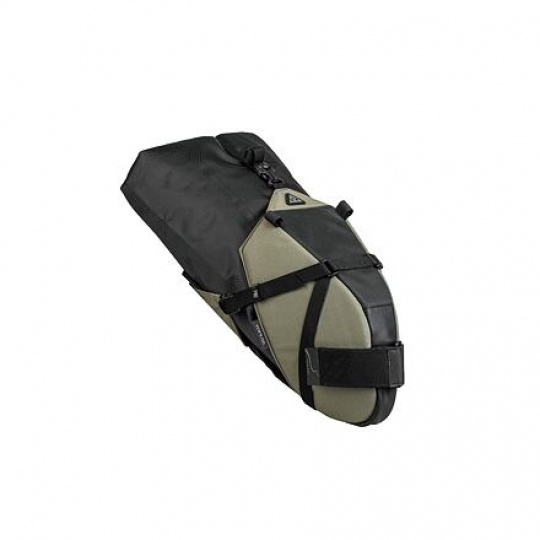 TOPEAK bag BACKLOADER X, rollable saddlebag 15l green