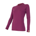 SENSOR MERINO DF women's shirt long.lilla sleeve Size: