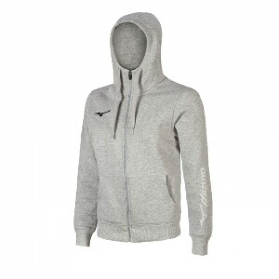 MIZUNO Mizuno Sweat FZ Hoodie/Heather Grey