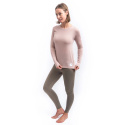SENSOR MERINO CORDURA women's long-sleeve shirt.sleeve dusty pink size