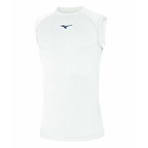 MIZUNO Core Sleeveless Underwear/White/Navy