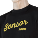 SENSOR COOLMAX FRESH PT LOGO men's shirt kr.sleeve black Size: