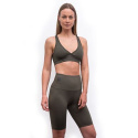 SENSOR INFINITY ECO women's biker shorts olive green Size: