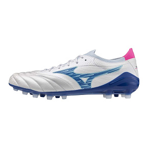 MIZUNO MORELIA NEO IV ? ELITE AG(U) / White/Tanager Turquoise/Pink Tetra MIZUNO MORELIA NEO IV ? ELITE AG(U) / White/Tanager Turquoise/Pink Tetra