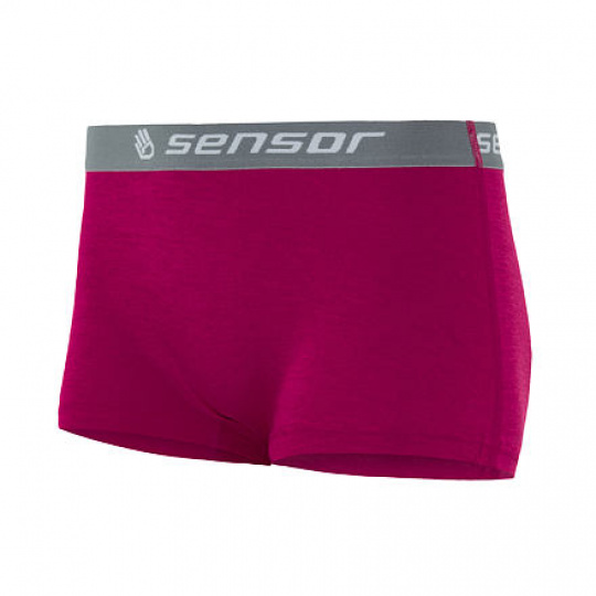 SENSOR MERINO ACTIVE ladies panties with leg lilla Size: