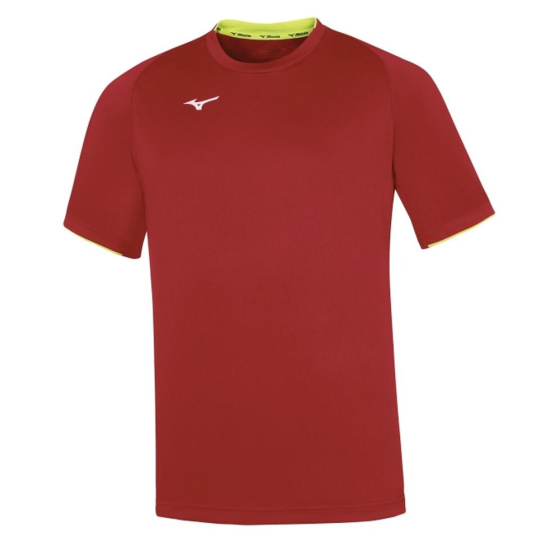 MIZUNO Men Core SS Tee(M) / Red/Black