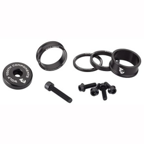 WOLF TOOTH set ANODIZED COLOR KIT black WOLF TOOTH set ANODIZED COLOR KIT black