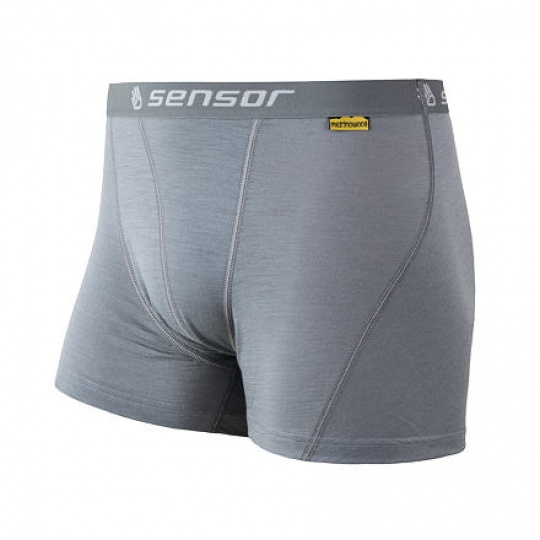 SENSOR MERINO ACTIVE men's shorts sv.grey Size: