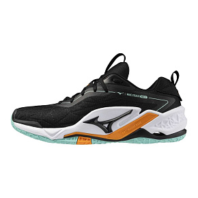 MIZUNO WAVE STEALTH NEO 2(U) / Black/Tangelo/Ice Green