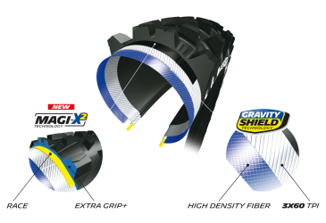 MICHELIN WILD ENDURO FRONT 27,5X2.40 COMPETITION LINE KEVLAR MAGI-X2 TS TLR (261598)