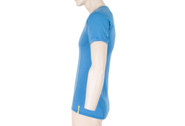 SENSOR MERINO ACTIVE men's shirt kr.sleeve blue Size: