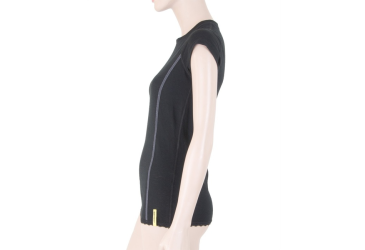 SENSOR MERINO ACTIVE women's T-shirt kr.sleeve black Size: