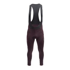 FT MEN'S SIGNATURE THERMO BIB PANTS PORT RED size S