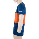 SENSOR MERINO AIR PT men's shirt kr.sleeve blue/orange Size: