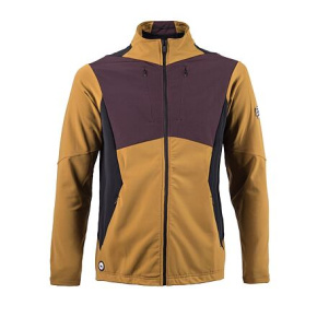FT MEN'S CROSS POINT JACKET GOLDEN/WINE/BLACK Size: