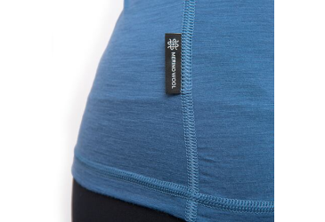 SENSOR MERINO AIR women's T-shirt long.sleeve riviera blue Size: