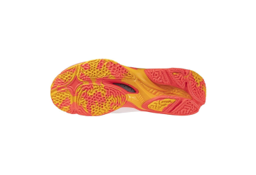 MIZUNO WAVE LIGHTNING Z8(U) / White/Fiery Coral 2/Citrus