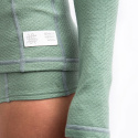 SENSOR MERINO DF women's long-sleeve shirtsleeve basil green size