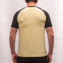 FT MEN'S HORIZON SHORT SLEEVE TEE SAND/BLACK Size: