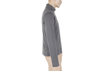 SENSOR MERINO UPPER men's sweatshirt full zip grey Size: