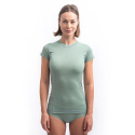 SENSOR MERINO AIR women's short-sleeve shirt.sleeve basil green size