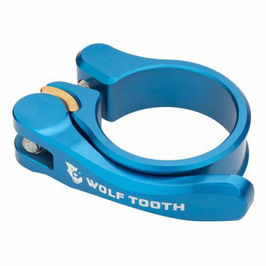 WOLF TOOTH saddle sleeve 31.8mm Blue Quick Release