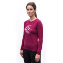 SENSOR MERINO ACTIVE FOX women's long-sleeve shirtsleeve lilla size