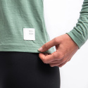 SENSOR MERINO CORDURA women's long-sleeve shirt.sleeve basil green size