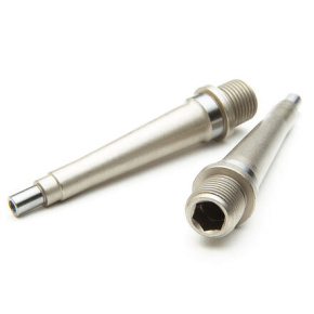 RACE FACE replacement part PEDAL AXLE KIT, TURBINE, AXLES/NUTS