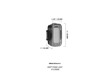 BLACKBURN Grid Front front flasher