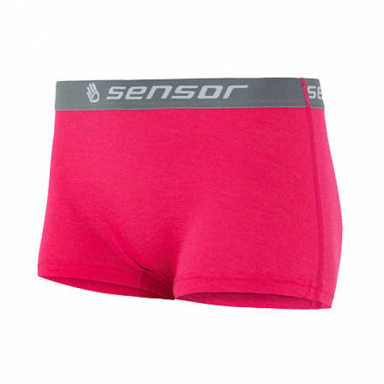 SENSOR MERINO ACTIVE ladies panties with leg magenta Size: